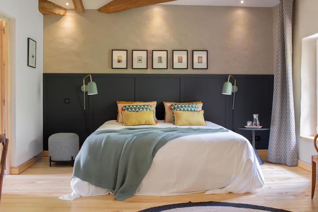 L'Heritier, Maison Climatisee, 12Pers Avec Piscine Villa Marzens Exteriör bild